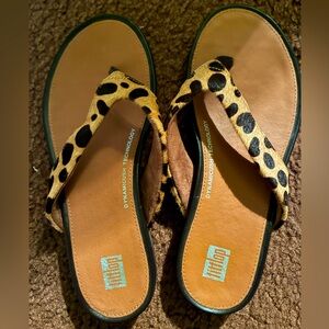 NWT Fitflop Leopard Print Women's Sandals